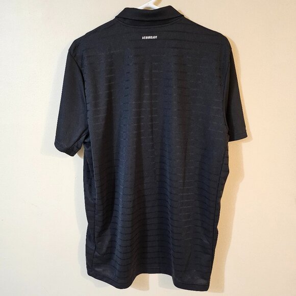Adidas Men's Primegreen Striped Polo Shirt - Size L - Picture 2 of 6